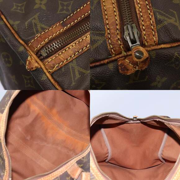 LOUIS VUITTON Monogram Sac Souple 45 Boston Bag M41624 - Picture 11 of 12